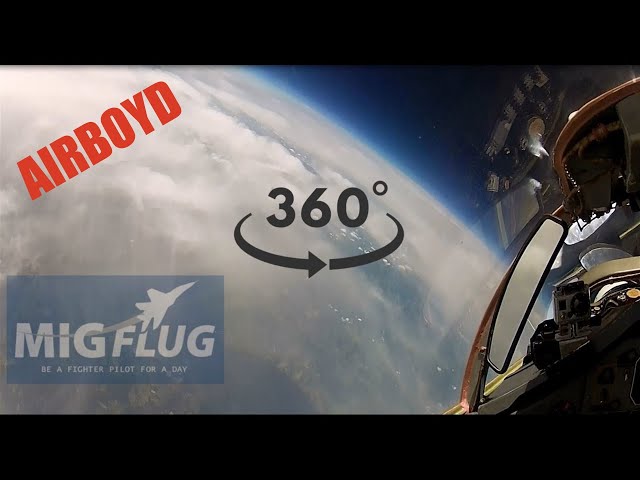 MiGFlug MiG-29 "Edge of Space" Flight 360°