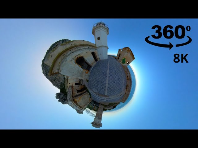 The Lighthouse of Capo Zafferano - Sicily - VR Experience 8K 360° (english)