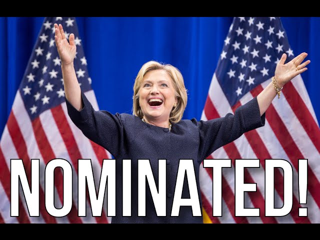 Hillary becomes FIRST Female Nominee (VR VIDEO)