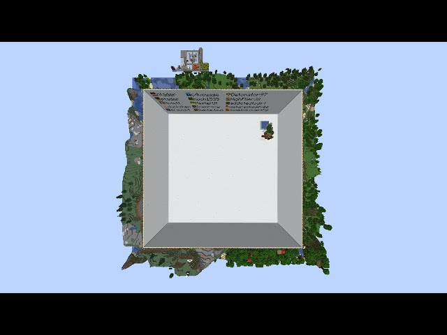 Insane Minecraft Perimeter Timelapse (Survival)