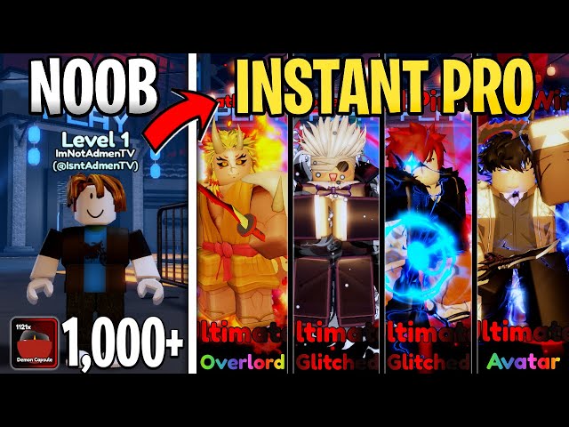 Noob with 1,000+ Demon Capsules INSTANTLY BECOME OVERPOWERED In Anime Last Stand Roblox!