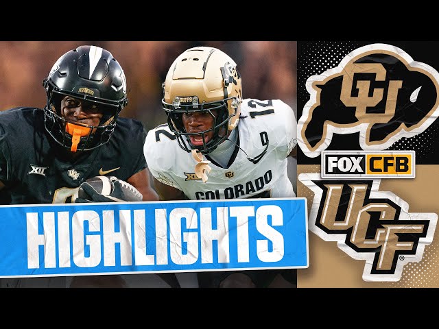 Colorado Buffaloes vs. UCF Knights Highlights | FOX College Football