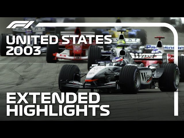 Extended Race Highlights | 2003 United States Grand Prix