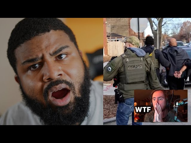 ICE forcibly raiding homes & tearing families apart ? BLACK LIBERAL REACTS Asmongold