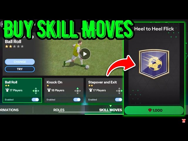 How to buy skill move fc24 | FCmobile Skill moves