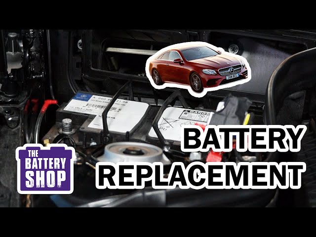 Mercedes-Benz E350 (Main/Aux) - New Battery Install