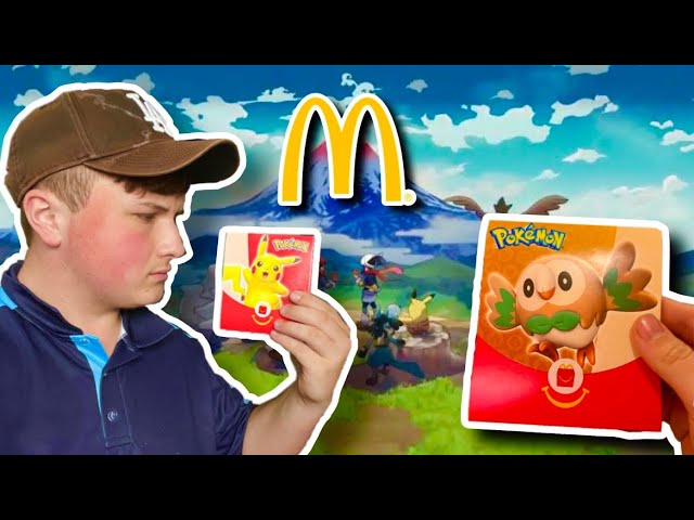 Pokémon Cards In Happy Meals? (Opening)