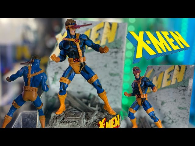 Mcfarlane Toys Marvel Comics: X-men 1/10 scale Cyclops figure review