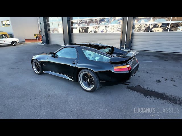 1988 Porsche 928 S4 Strosek Walkaround, Startup and Sound (short version)