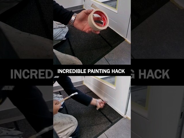 EASY DOOR PAINTING HACK 💪