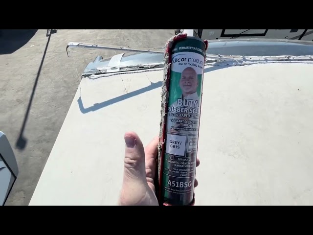 RV Roof Sealants SECRET Tricks & Tips