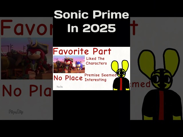 Watching Sonic Prime In 2025 Is Crazy... #shorts