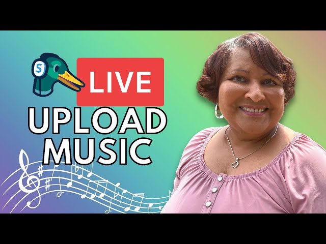 NEW! Upload Your Own Royalty Free Music to Streamyard