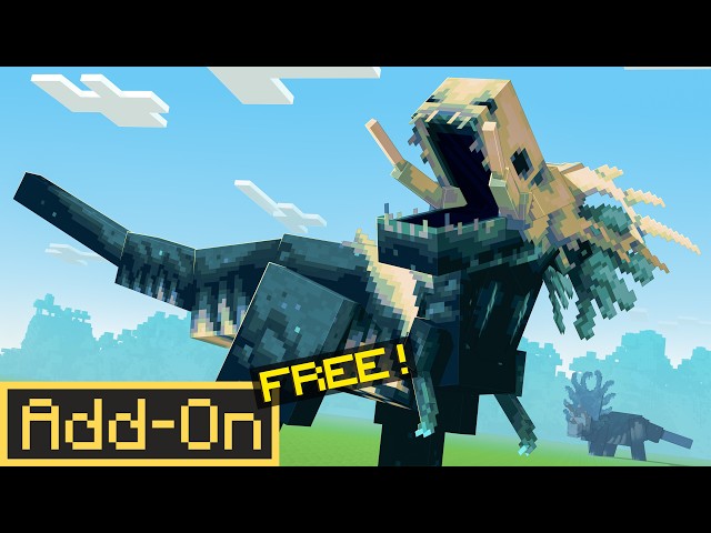 Sculk Dinosaurs - FREE Add-On | Release Trailer