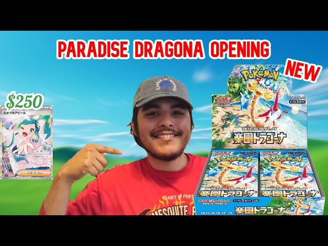 Opening The NEW Japanese Pokemon Set Paradise Dragona!