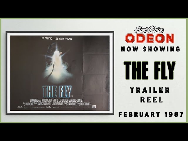 THE FLY (February 1987 Odeon Cinema Trailer Reel) -- Home Cinema