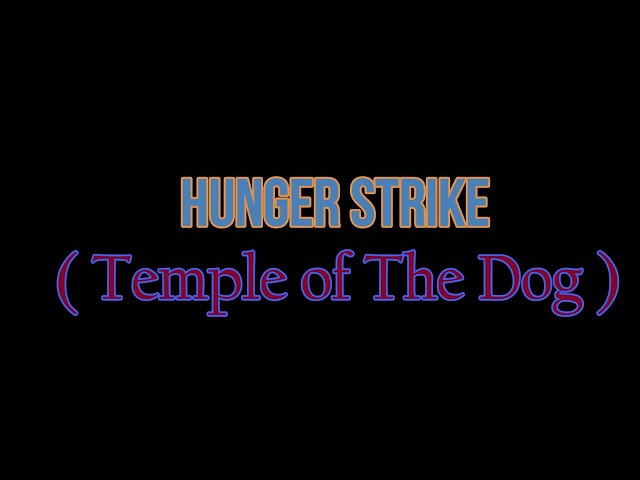 Hunger Strike ( Temple of the Dog )Chris Cornell cover by: JV