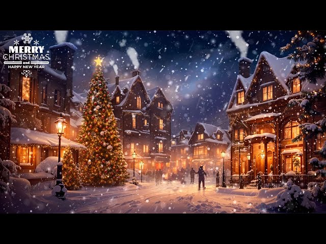 Peaceful Instrumental Christmas Music - Relaxing Christmas music "Snowy Christmas Night"