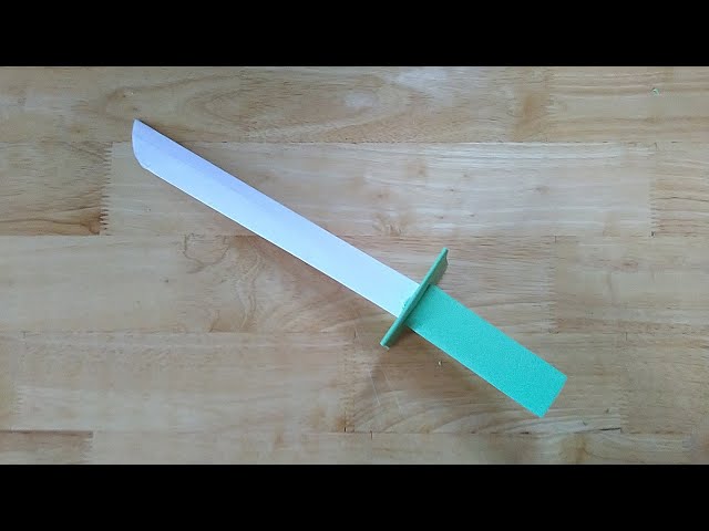 Origami - Make a Samurai Sword with Paper, Easy