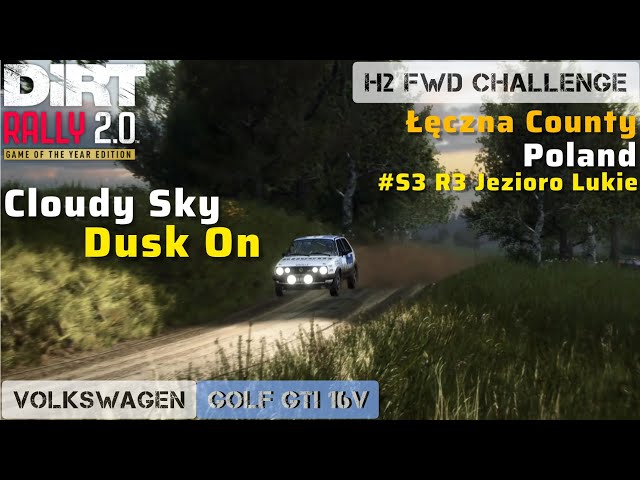 DiRT Rally 2.0 - POLAND - H2 FWD CHALLENGE - S3 R3 Jezioro Lukie @codemasters