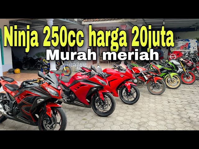 Motor ninja 250cc harga cukup 20juta saja lokasi Lumajang