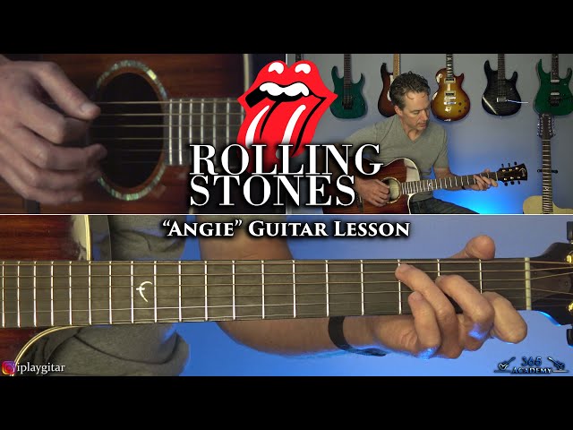 The Rolling Stones - Angie Guitar Lesson