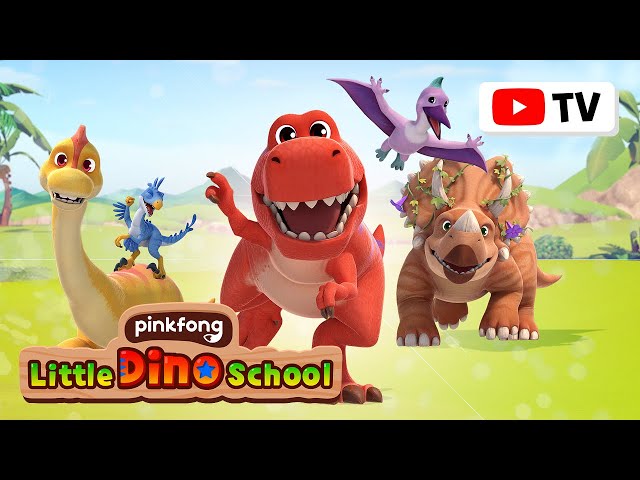 [TV for Kids] Welcome to Little Dino School | 🎥Full Episodes | +1 Hour | Pinkfong Dinosaurs for Kids