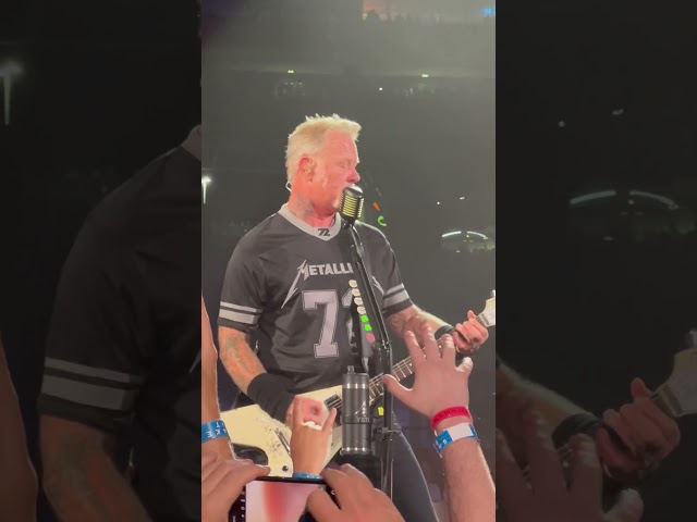 ⚡️DONT WANT TO DIE ⛈️#JamesHetfield #Metallica #m72worldtour #metallicaconcert #m72foxborough #metal