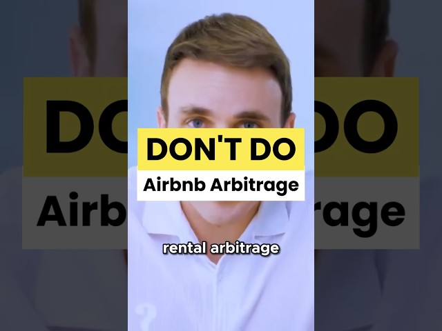 Airbnb Rental Arbitrage?  Don't do it in 2025!  #airbnbmanagement #airbnbbusiness #airbnbarbitrage