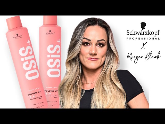 The Secret to Megan Blunk's long waves? OSiS by Schwarzkopf Professional