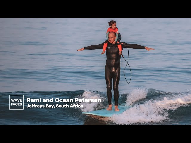 Wave Faces: Meet Jeffreys Bay Locals, Remi and Ocean Petersen