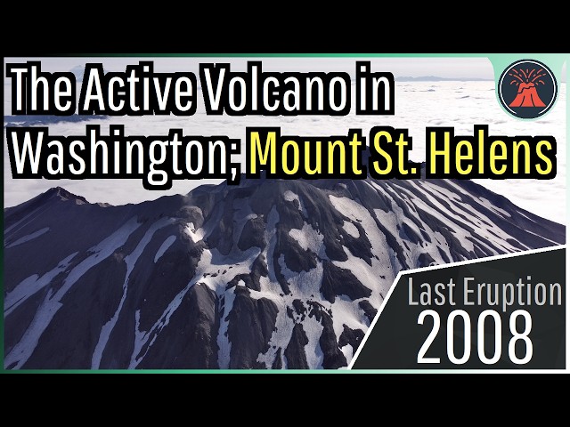 The Active Volcano in Washington; Mount St Helens