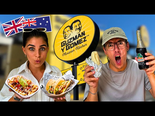 Brits Taste Guzman y Gomez for the First Time – Our Honest Review! 🌮🇦🇺