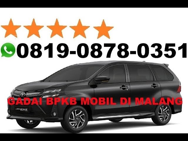 081908780361 GADAI BPKB MOBIL DI JAKARTA