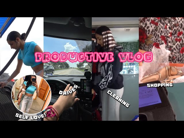 PRODUCTIVE DAY VLOG (cleaning,car wash,returns,shopping) #itscitygirljiya #vlogs #productiveday