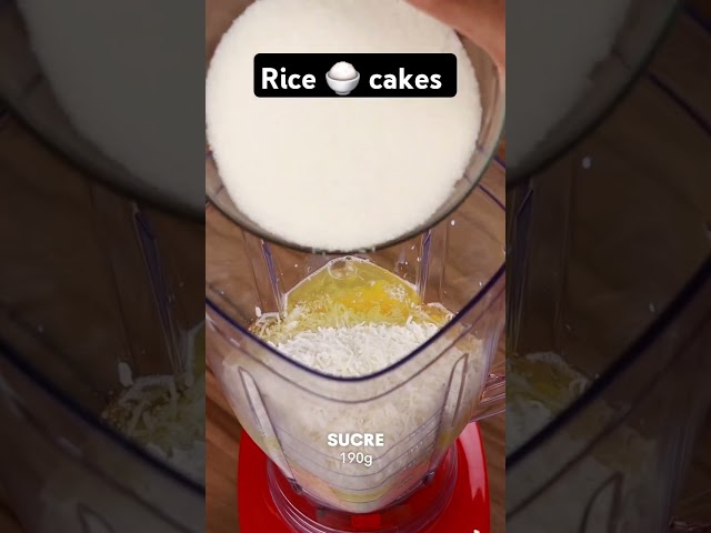 Rice cake recipe 😋 #cooking #kichen #food #overcomertrendsTv #shorts