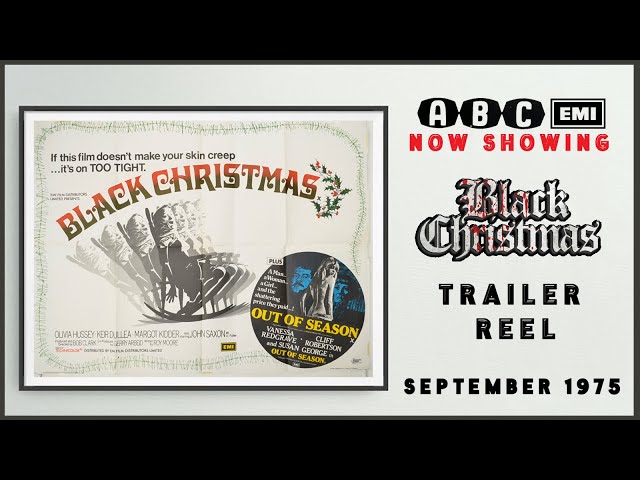 BLACK CHRISTMAS (September 1975 ABC Cinema Trailer Reel) -- Home Cinema