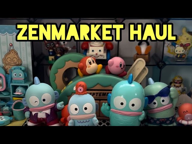 Huge ZenMarket Haul! Featuring Sanrio, Pikmin, Miffy and more plus heaps of GACHA