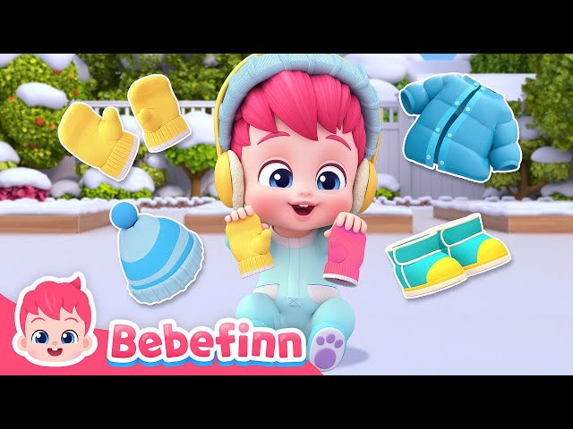 This Is The Way We Get Dressed on a Snowy DayㅣEP151ㅣHealthy HabitsㅣBebefinn Nursery Rhymes