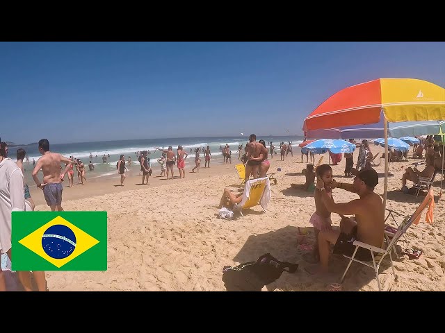 🇧🇷 😲 LIVE  BEACH IN RIO DE JANEIRO 2025 🔥  🏖️