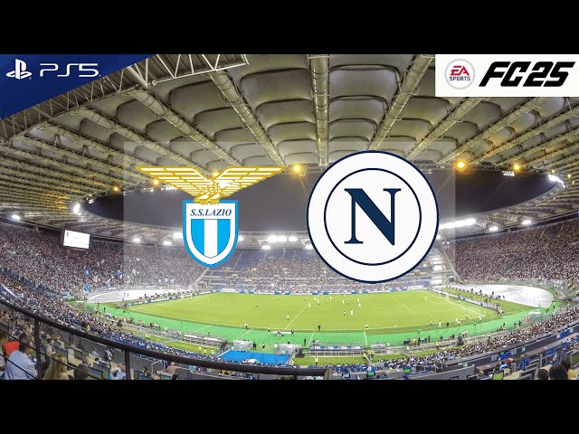 FC 25 - Lazio vs Napoli | Serie A 24/25 | PS5