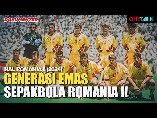 KETIKA ROMANIA PUNYA PLAYMAKER SEKELAS GHEORGE HAGI DAN MATERI TIM KELAS DUNIA !! - ALUR CERITA