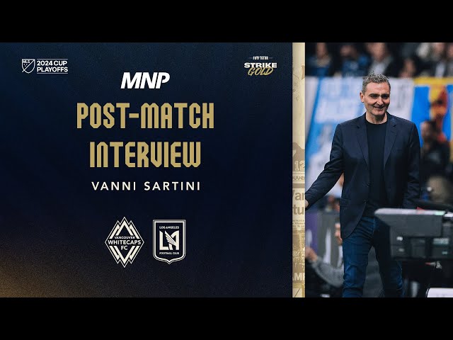 Post-Match Media Availability: Vanni Sartini | November 3, 2024