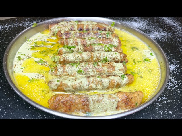 Aslam Butter Chicken Seekh Kabab Recipe | Aslam Butter Kebab ki Recipe | Aslam Chicken ke Kebab