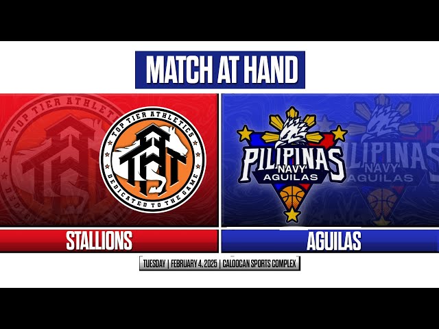 PRESIDENT’S CUP 2025 | CALOOCAN SPORTS COMPLEX | FEB 4, 2025 | STALLIONS vs AGUILAS