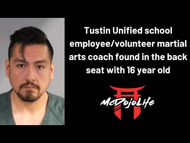 McDojo News: Public school employee/martial arts coach found in the back seat with 16 year old