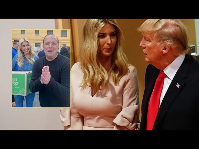 Ivanka Trump zakasała rękawy i pomogła ofiarom pożarów. "Objęła ich ramionami i wysłuchała"