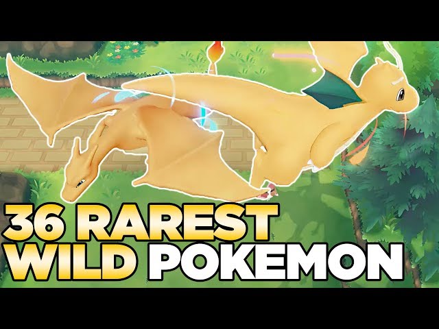 How to Find ALL 36 Wild Rare Pokemon in Pokemon Let's Go Pikachu & Eevee