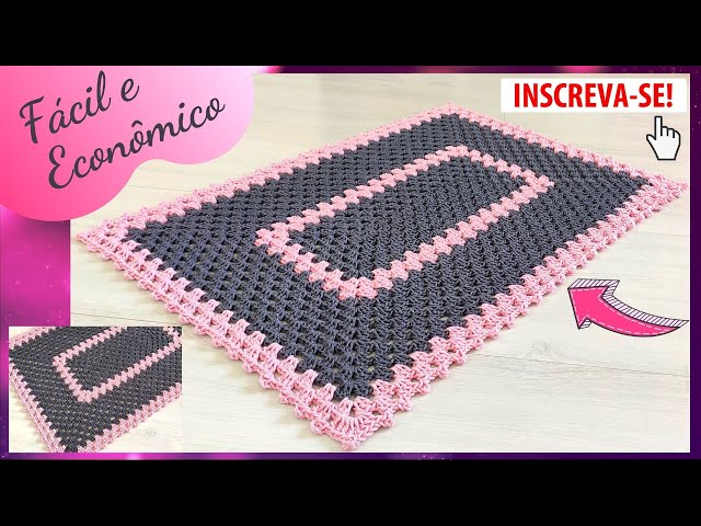 EASY AND ECONOMIC CROCHET CARPET