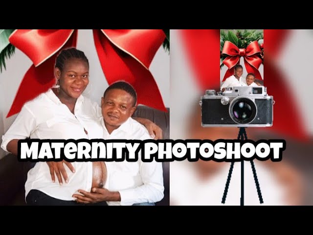 OUR MATERNITY PHOTOSHOOT || HOME DIY WITH HUBBY AT 39 WEEKS